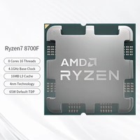 Untuk Ryzen 7 8700F baru R7 8700F 8 core 16 benang 5GHz prosesor komputer Desktop dengan AM5 soket CPU