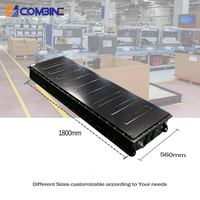 Système de batterie mobile LiFePO4 480V 460Ah pour chantier, pour excavatrice électrique et camion, avec refroidissement liquide et sortie 1C