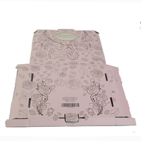 Boîtes d'expédition en carton ondulé rose recyclables, emballage magnifique pour petites entreprises, boîtes à courrier pour cadeaux avec fermeture magnétique