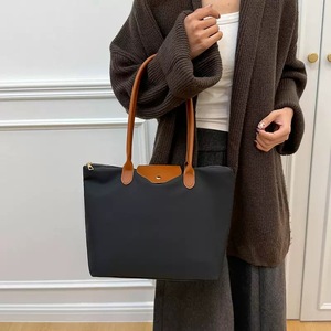 <span class=keywords><strong>Sac</strong></span> à main pour femme en tissu nylon de grande capacité, doublure en polyester, fermeture à bouton et fermeture éclair, ouverture et fermeture par rabat, <span class=keywords><strong>sac</strong></span> de shopping - Product Image 2