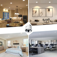 Plafonniers encastrés LED intelligents Zigbee certifiés 7W 12W 20W, anti-éblouissement