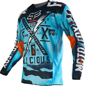 Maillot de VTT Pro à manches longues, imprimé par sublimation intégrale, motif graffiti dessin animé vibrant, haute élasticité, pour descente - Product Image 2