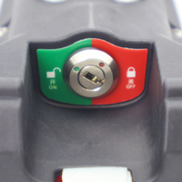Control Remoto Inalámbrico Industrial de 10 Botones, de Una Sola Velocidad, Impermeable IP66, Anti-interferencias, con Bloqueo, Modelos AB y A+B