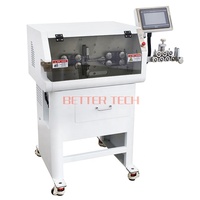 Machine de découpe et de dénudage de câbles multiconducteurs entièrement automatique