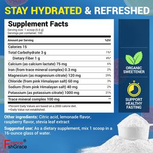 Hot Selling Hydration Keto Electrolyte Powder Lemon Flavor Hydration Drink Supplement for Adults Electrolyte Powder - Product Image 3