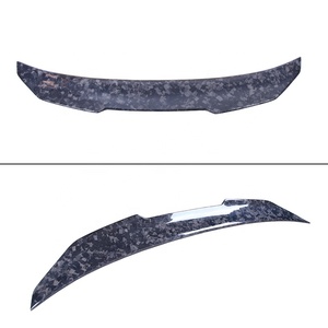 RS3 A3 S3 8V รถลีมูซีนซีดานแบบ PSM คาร์บอนไฟเบอร์ขัดเงาด้านหลังสปอยเลอร์ท้ายรถเทปติดปีก2013-2020 - Product Image 4