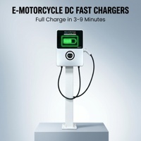 Chargeur rapide de batterie DC pour moto électrique, mise à jour du micrologiciel OTA à distance, station de charge pour moto électrique, trottinettes électriques