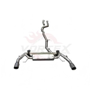 ระบบท่อไอเสียแบบ Catback พร้อมวาล์ว Vortex SS304 สำหรับ BMW G01 G02 X3 X4 2.0T 3.0T B48 B58 ปี 2019-2024 ติดตั้งได้โดยตรง - Product Image 1