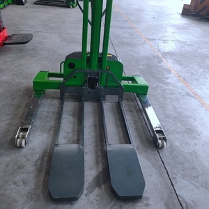 Apilador de elevación automática de la mejor calidad, apilador de paletas eléctrico de carga automática a la venta, 1000KG, 1600mm - Product Image 4