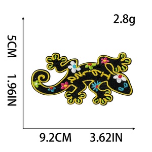 Bán buôn Hawaii bãi biển nhỏ THÊU ĐÍNH <span class=keywords><strong>Skull</strong></span> Sticker sắt trên rừng nhiệt đới mùa hè các bản vá lỗi cho Trucker mũ túi vải - Product Image 5