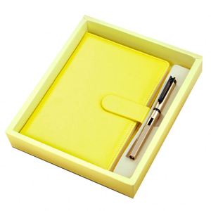 Diario Cuadernos de cuero, diarios personalizables Cuaderno con logotipo personalizado con bolígrafo y cuaderno de tapa dura Usb Juego DE REGALO/ - Product Image 5