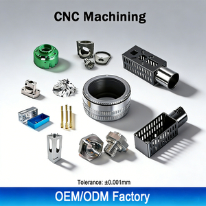 Yüksek Hassasiyetli CNC İşleme Hizmeti Özel Metal Parçalar CNC Freze Torna Hizmeti - Product Image 1