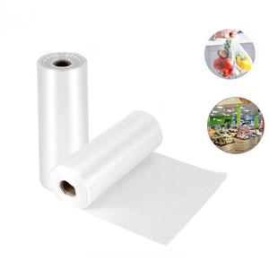Film en rouleau PE transparent de qualité alimentaire, sacs en rouleau continu pour fruits et légumes de supermarché, rouleaux de plastique personnalisés pour la conservation des aliments - Product Image 2