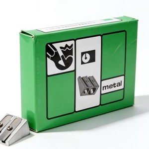 Sacapuntas Manual Metálico para el Mercado Africano, Diseño Duradero de Doble Orificio para Artistas y Estudiantes, Perfecto para Lápices de Dibujo y de Colores - Product Image 3
