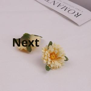 Flores Artificiales de Seda, Materiales para Manualidades, Cabezas de Peonía Pequeñas, Adornos para el Cabello Estilo Vintage, Horquillas Decorativas - Product Image 6