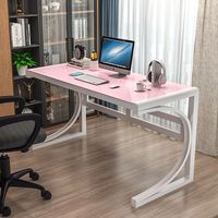Bureau d'ordinateur moderne pour bureau à domicile, étude et jeux