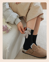 Haute qualité personnalisé fille poupée 3D mignon drôle Carton femmes respirant confortable noël Tube coton équipage chaussettes