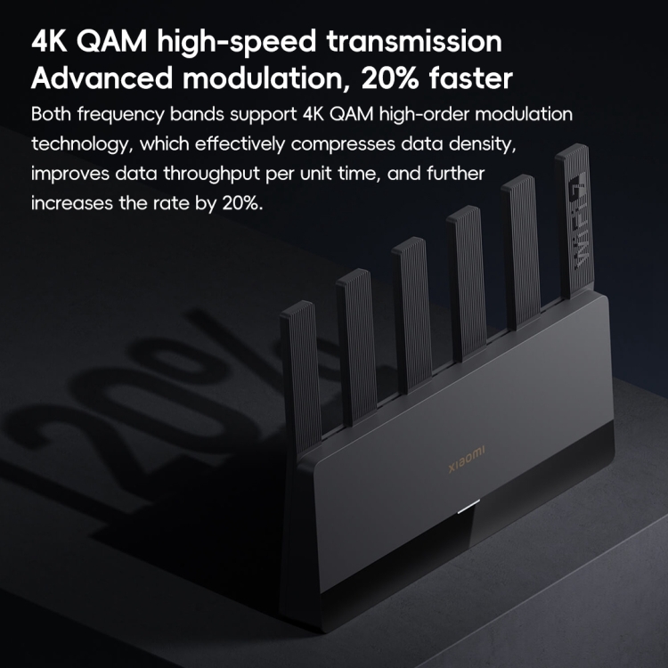 Xiaomi be6500 wifi7 無線LANルーター Router Xiaomi BE6500 WiFi 7 2,4 GHz 5,0 GHz Dwuzakresowy