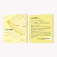 Mascarilla Facial de Gel de Oro con Ácido Kójico y Cúrcuma Medicube, Mascarilla Nocturna para una Piel Radiante, Cuidado Facial Coreano