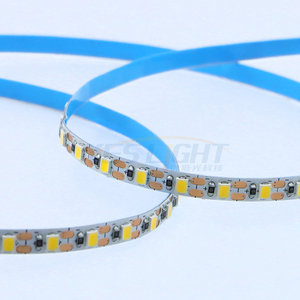 Tira de Luz Led SMD 2835 de 5mm 120D DC 5V en Colores Azul Hielo, Amarillo Dorado, Blanco Cálido y Ámbar - Product Image 5