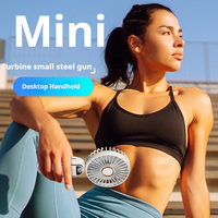 Mini ventilateur portable pliable à faible bruit et durable à trois vitesses de haute qualité pour l'extérieur/voiture/hôtel