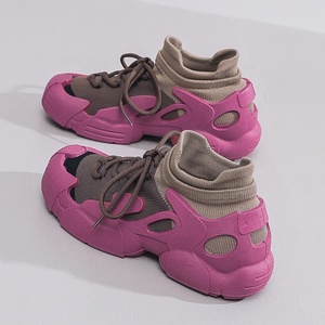 Chaussures de <span class=keywords><strong>tennis</strong></span> de marque pour femmes, style habillé Jane, à talon bas, simples, à plateforme, décontractées - Product Image 5