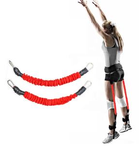 Fasce per esercizi con barella tozza profonda per vita e gambe in gomma resistenti per un allenamento efficace - Product Image 2