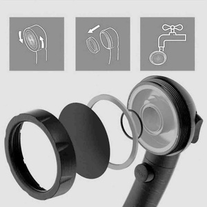 High Pressure Rainfall Handheld Shower Head Adjustable Massage Showerhead with On/off <b>Switch</b> Removable Camper Shower Head - Product Image 4