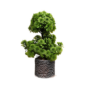 Plante artificielle en rose Jinhe 9x9x28cm, fleur en soie, décoration intérieure, verdure - Product Image 4