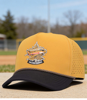 Gorra de Béisbol Deportiva Personalizada de 5 Paneles, Perforada, Transpirable, Impermeable, de Secado Rápido, con Ventilación Láser, para Golf, Running, Unisex