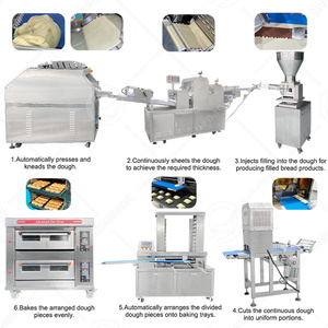 Machine à <span class=keywords><strong>pain</strong></span> de baguette OCEAN, machine à <span class=keywords><strong>pain</strong></span> mini-ciabatta, ligne de production de <span class=keywords><strong>pain</strong></span> pour hot-dogs - Product Image 3
