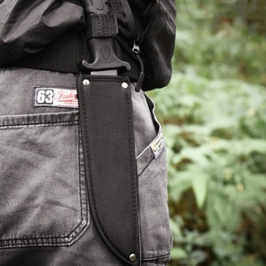 Chiến Thuật Dao Cạo Săn Bắn Anodized Lưỡi Dao Sắc Nét Màu Đen Oxit Cố Định Nhựa PP ABS Cao Su Xử Lý Glass Breaker Bushcraft Dao - Product Image 6