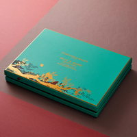 Boîte d'emballage de chocolat artisanal haut de gamme, boîte cadeau rigide personnalisée avec séparateur pour chocolat artisanal OEM