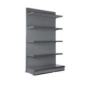 ODM OEM Black Q195/235 Grocery Retail Store Supermarket Display Rack Shelves