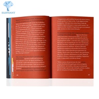 Impresión Personalizada, Libro Revista a Todo Color con Tapa Blanda Transparente Estilo Vintage