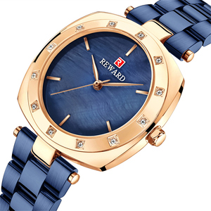 <span class=keywords><strong>Relojes</strong></span> de Lujo para Mujer Reward Square, Movimiento Seiko, Resistentes al Agua, Personalizados OEM, Reloj de Moda Económico para Mujer, Montre Femme - Product Image 2