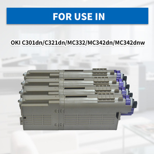 Cartucho de tóner Compatible C542 de alta calidad para impresoras láser <span class=keywords><strong>OKI</strong></span> C532 C542 MC563 <span class=keywords><strong>MC573</strong></span> 46490404 46490403 46490402 46490401 - Product Image 2