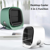 Bonne qualité climatiseur Mini humidification refroidisseur USB 5V refroidisseur ventilateur Usb DC Portable chambre ABS bureau AC pièces de rechange gratuites 3W