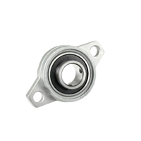 KFL-serie zinken legering insertlager met 2-bouts flensbehuizing |   Metrische maten KFL08 tot KFL007 voor industrieel gebruik