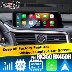 8 + 128GB Android 13 Carplay Android Auto GPS navigation hộp video giao diện cho <span class=keywords><strong>Lexus</strong></span> Rx200T RX450H RX350 với Navigation 2014 - Product Image 2