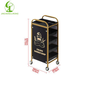 Muebles de salón Jincheng, venta al por mayor y venta al por menor de bajo costo, carrito de varios pisos, diseño de engrosamiento personalizado con secador de pelo - Product Image 6
