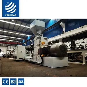 Polestar Machinery Finely Processed Plastic Granulation Machine Film Granulating Line Pe/ Pp Printed Waste Recycling Pelletizer