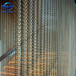 Malla de Aluminio y Cobre con Doble Gancho para Cortinas Mosquiteras, Ideal para Decoración de Escaparates de Tiendas de Lujo - Product Image 4