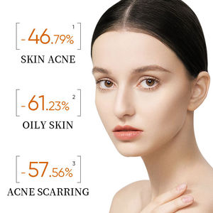 Suero Facial para Eliminar <span class=keywords><strong>el</strong></span> Acné de Alta Calidad al por Mayor, Ácido Ascórbico, D-Pantenol, Cuidado con Oligopéptidos-1, Esencia - Product Image 3