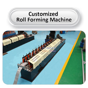 Kiel walzen form maschine Metallprofil-Rollen form maschine Doppel linie c u Kanal bolzen-und Ketten maschine - Product Image 5