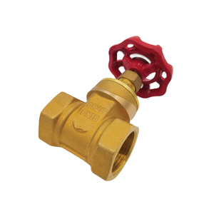 Vanne à opercule en laiton de qualité supérieure C Way avec raccord femelle BSP, taille de port 1/4 po pour applications d'alimentation en eau - Product Image 1