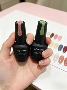 <span class=keywords><strong>Esmalte</strong></span> <span class=keywords><strong>de</strong></span> Gel con Confeti Pastel Brillante, Gel Iridiscente con Copos <span class=keywords><strong>de</strong></span> Papel <span class=keywords><strong>de</strong></span> Caramelo, Gel Decorativo para <span class=keywords><strong>Uñas</strong></span> UV LED Removible - Product Image 2