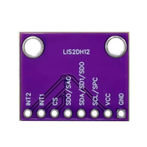 Module de capteur d'accélération à trois axes, carte de développement MCU - LIS2DH12TR - Product Image 3
