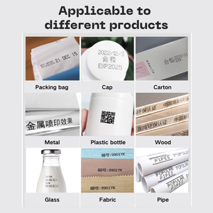 Nửa inch nhiệt tij trực tuyến máy in phun Độ phân giải cao 600dpi cầm tay máy in phun Gun với thời hạn sử dụng - Product Image 4