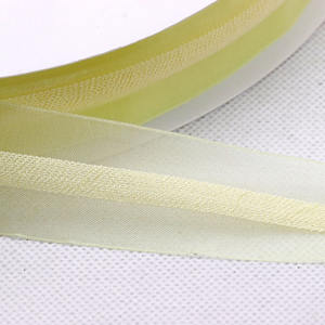 Ruban en organza <span class=keywords><strong>double</strong></span> face écologique de 2,5 cm * 100 yards, ruban à bordure en <span class=keywords><strong>gaze</strong></span>, ruban pour cheveux, décoration de boîte cadeau, ruban pour fleurs - Product Image 5